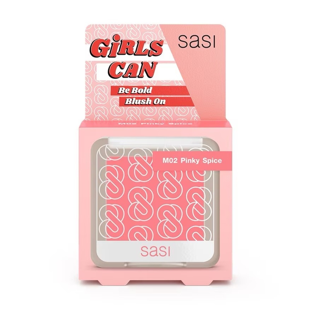 Sasi Girls Can Be Bold Blush M02 Pinky Spice- USED ONCE